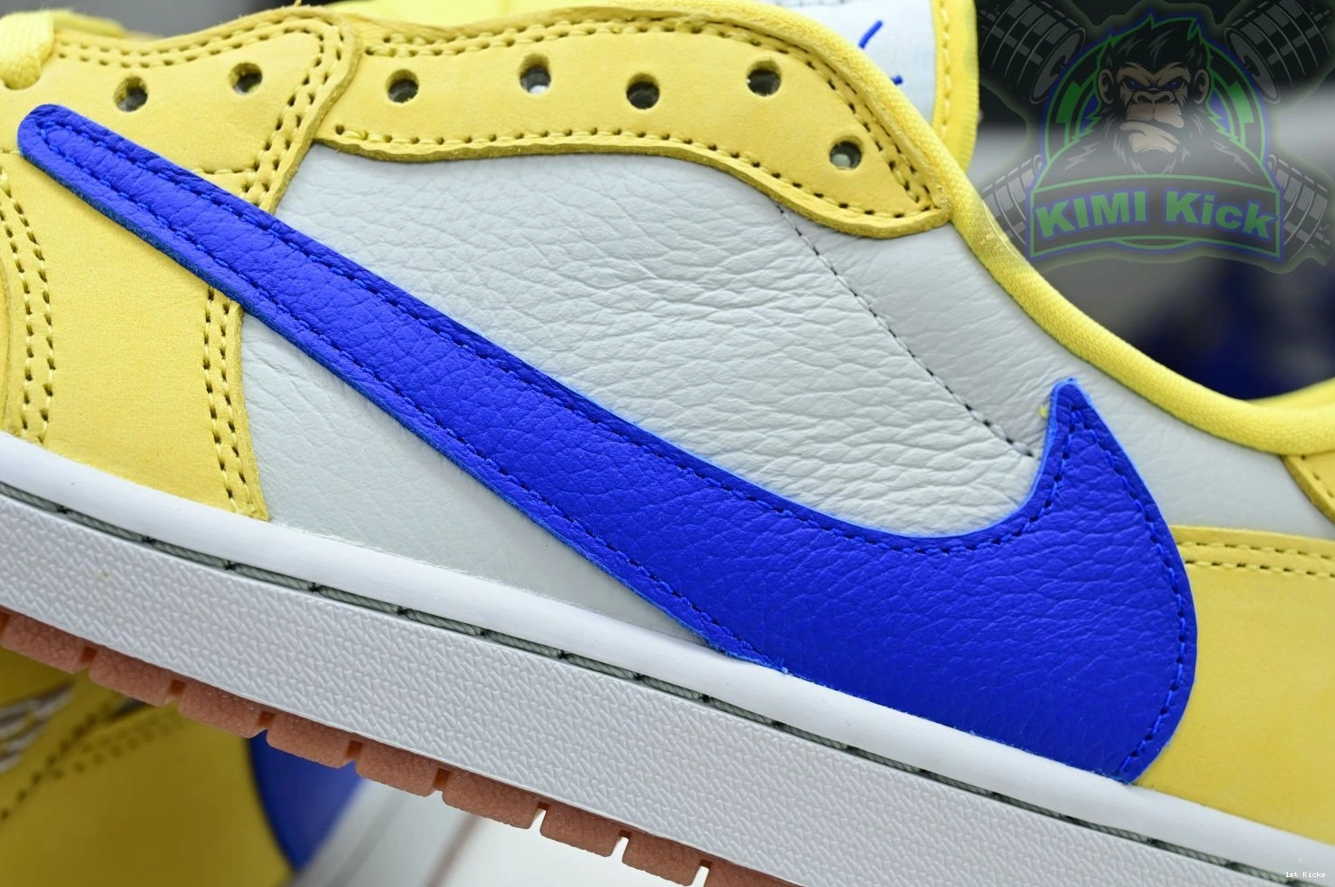 Travis Kimikick Affordable Air Jordan Jordan Canary 1Low Scott x 1872 1221